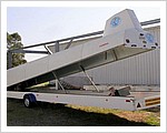 Comet clamshell trailer for Grob III