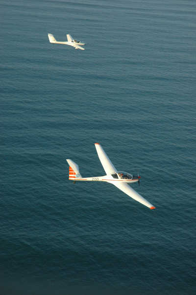 Two Gliders off Cape Byron